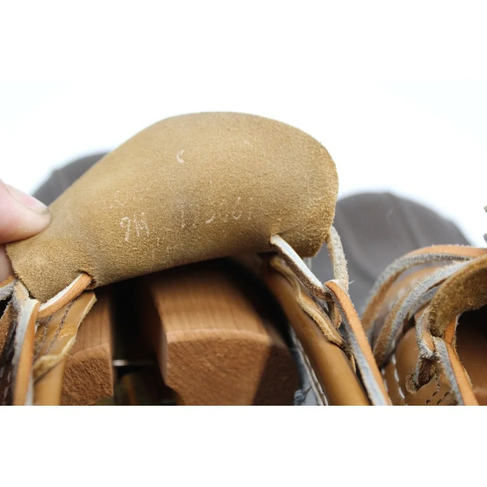 LL Bean Short Brown Duck Boots Size 9M